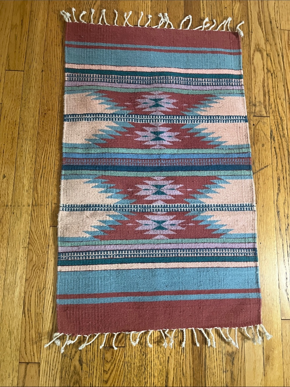 Handwoven Southwestern Throw Rug